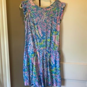 Adorable Lilly Romper w/ ruffle sleeves! So cute